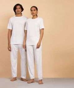 Organic Cotton Short Sleeve Unisex T-Shirt, White