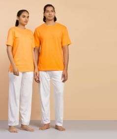 Organic Cotton Short Sleeve Unisex T-Shirt, Orange