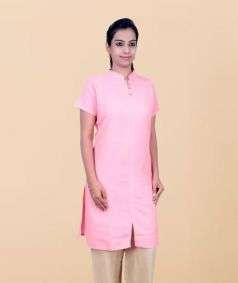 Pink Aum Organic Cotton Kurta for Women - XL