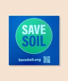 Save Soil Car Magnet