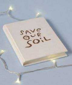 Save Our Soil Handcrafted Notebook