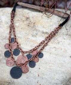 Antique Copper Chain Necklace