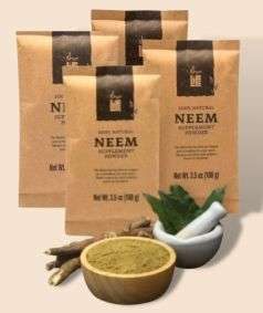 Neem Powder, Bundle of 4