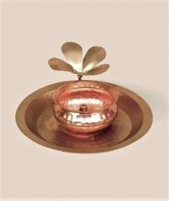 Lamp With Lotus Flower