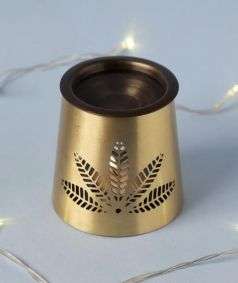 Etched Brass Diffuser With Bowl
