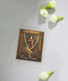 Linga Bhairavi Laminated Card
