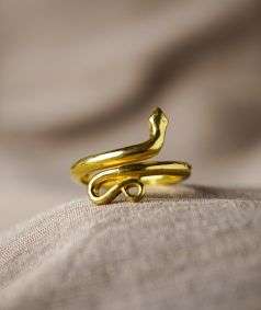 Gold Snake Ring (Consecrated)