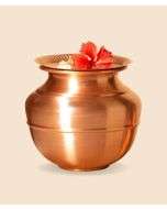 Copper Pot for Water Storage, 1.32 gal